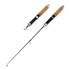 Rotating And Casting Three-section Portable Fishing Rod