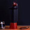 Hand-shaking coffee bean grinder. (Powder capacity 20g, classic European / multi-gear grinding control / hidden handle)