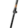 Aluminum Quick Lock Trekking Poles - Collapsible Walking or Hiking Stick - Orange