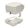 2.6 Gallon Portable Removable Flush Toilet with Double Outlet