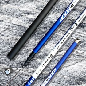 Carbon Super Hard And Super Light Fishing Rod (Option: Blue-4.5M)