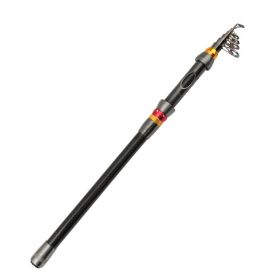 Carbon fishing rod short section mini sea rod (Option: Photo Color-2.4M)