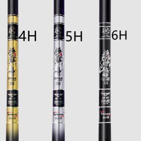 Carbon Super Hard Platform Fishing Rod (Option: 5H28 offset19 3.9m)